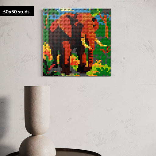 50*50studs, 40*40cm, 15,75*15,75inch