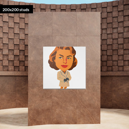 200*200studs, 160*160cm, 63*63inch