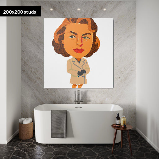 200*200studs, 160*160cm, 63*63inch
