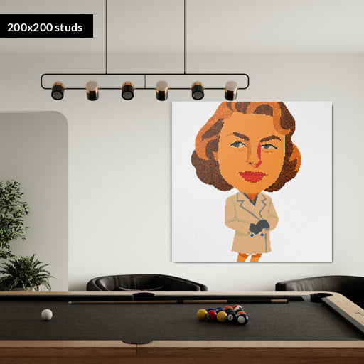 200*200studs, 160*160cm, 63*63inch