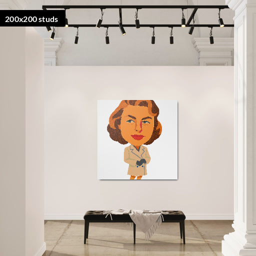 200*200studs, 160*160cm, 63*63inch
