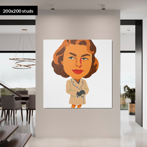 200*200studs, 160*160cm, 63*63inch