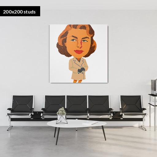 200*200studs, 160*160cm, 63*63inch