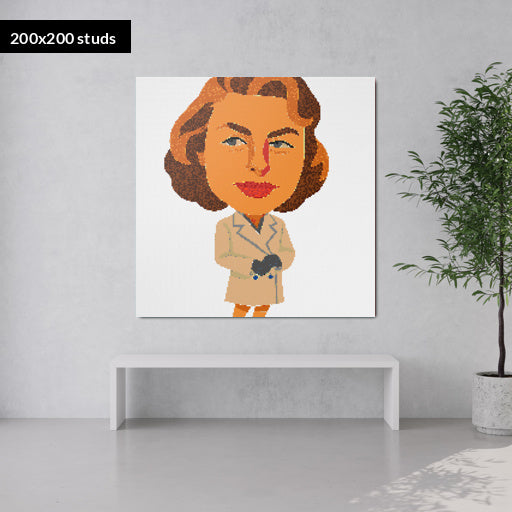 200*200studs, 160*160cm, 63*63inch