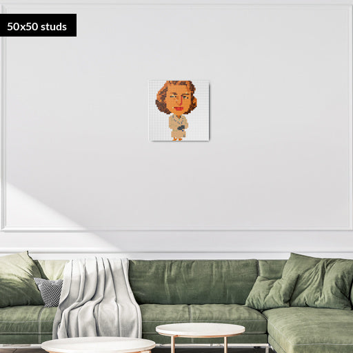 50*50studs, 40*40cm, 15,75*15,75inch