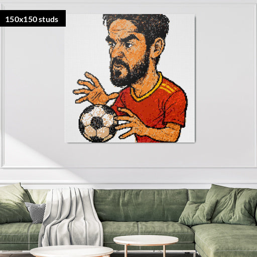 150*150studs, 120*120cm, 47,25*47,25inch