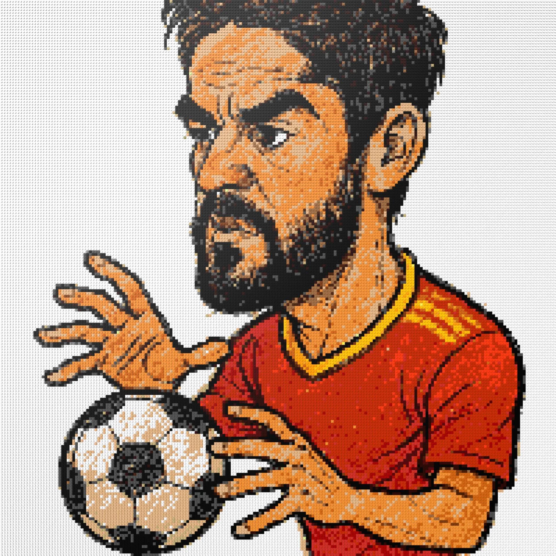 200*200studs, 160*160cm, 63*63inch