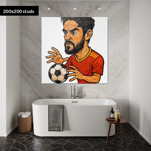 200*200studs, 160*160cm, 63*63inch