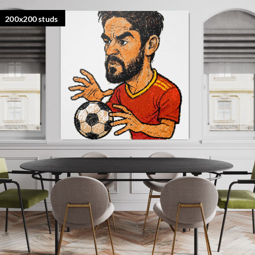 200*200studs, 160*160cm, 63*63inch