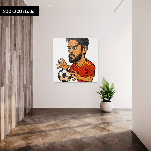 200*200studs, 160*160cm, 63*63inch