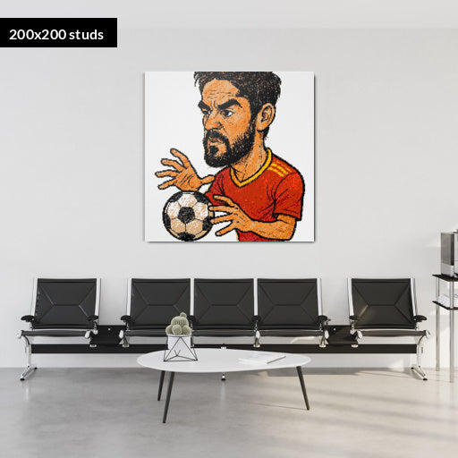 200*200studs, 160*160cm, 63*63inch