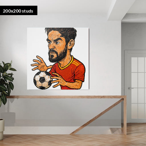 200*200studs, 160*160cm, 63*63inch