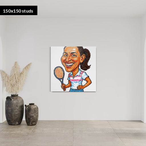 150*150studs, 120*120cm, 47,25*47,25inch