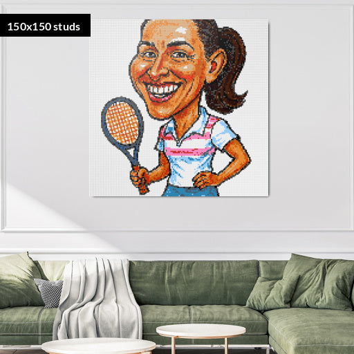 150*150studs, 120*120cm, 47,25*47,25inch