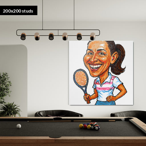 200*200studs, 160*160cm, 63*63inch