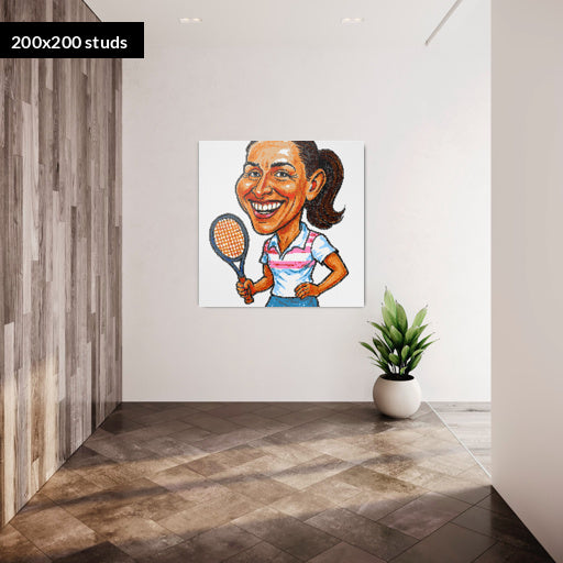 200*200studs, 160*160cm, 63*63inch