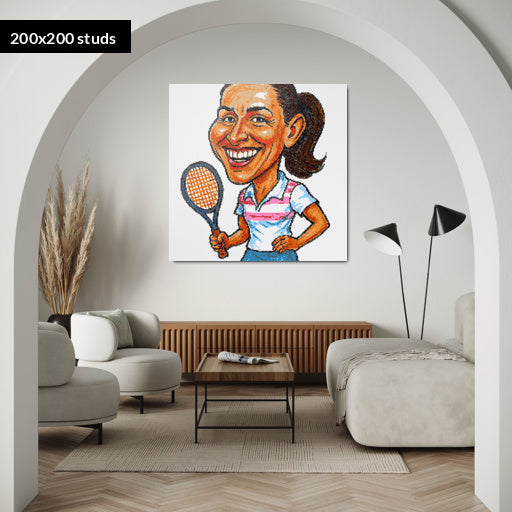 200*200studs, 160*160cm, 63*63inch