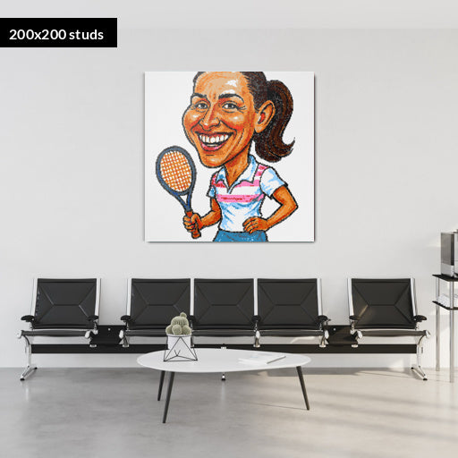 200*200studs, 160*160cm, 63*63inch