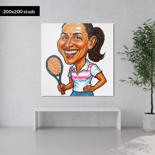 200*200studs, 160*160cm, 63*63inch