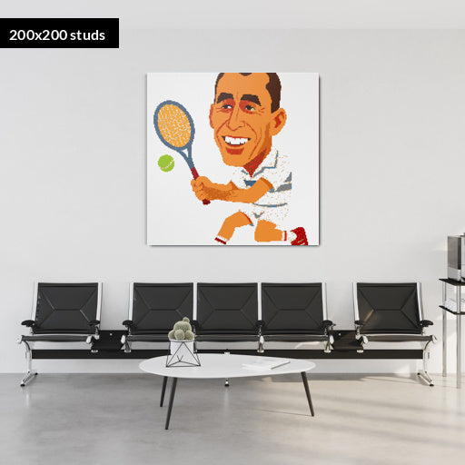 200*200studs, 160*160cm, 63*63inch