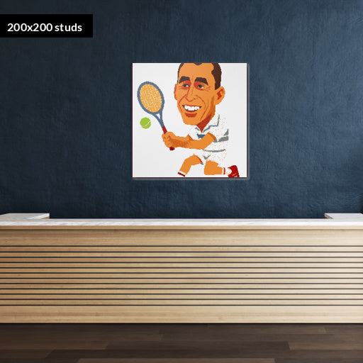 200*200studs, 160*160cm, 63*63inch