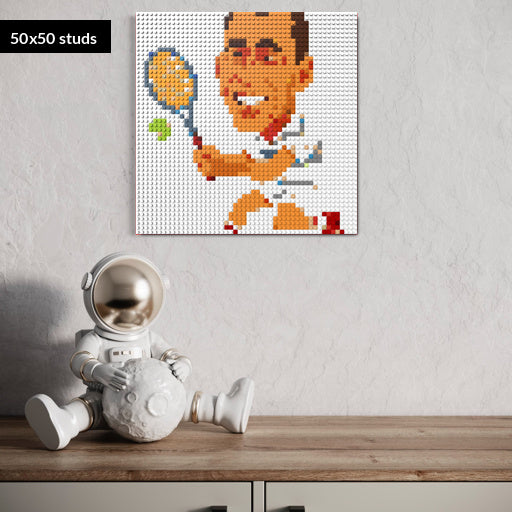 50*50studs, 40*40cm, 15,75*15,75inch