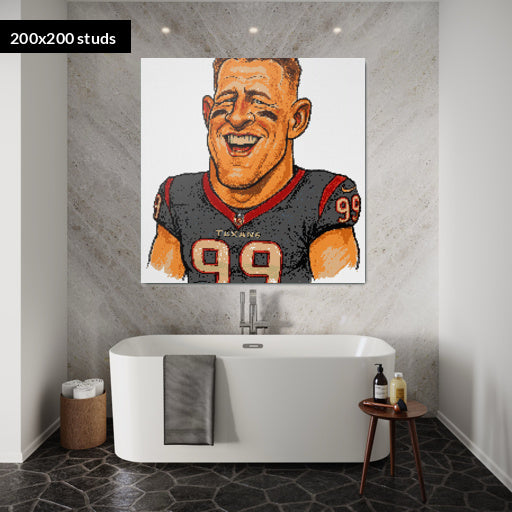 200*200studs, 160*160cm, 63*63inch