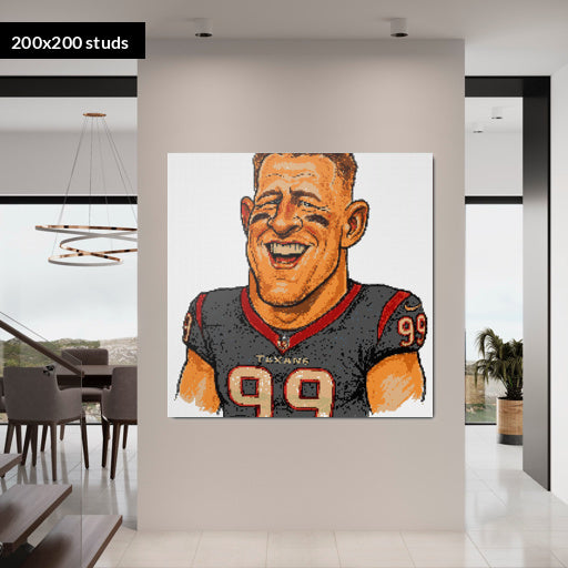 200*200studs, 160*160cm, 63*63inch