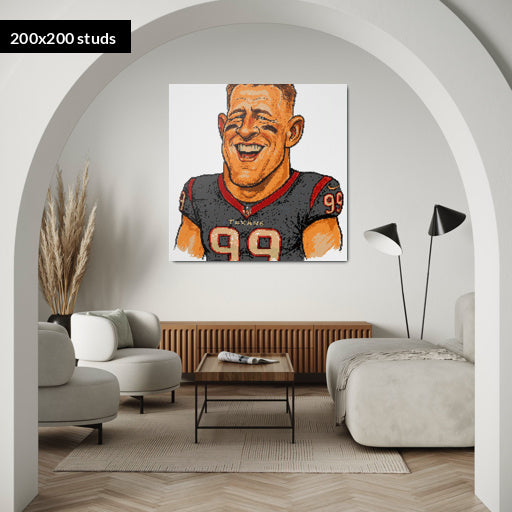 200*200studs, 160*160cm, 63*63inch