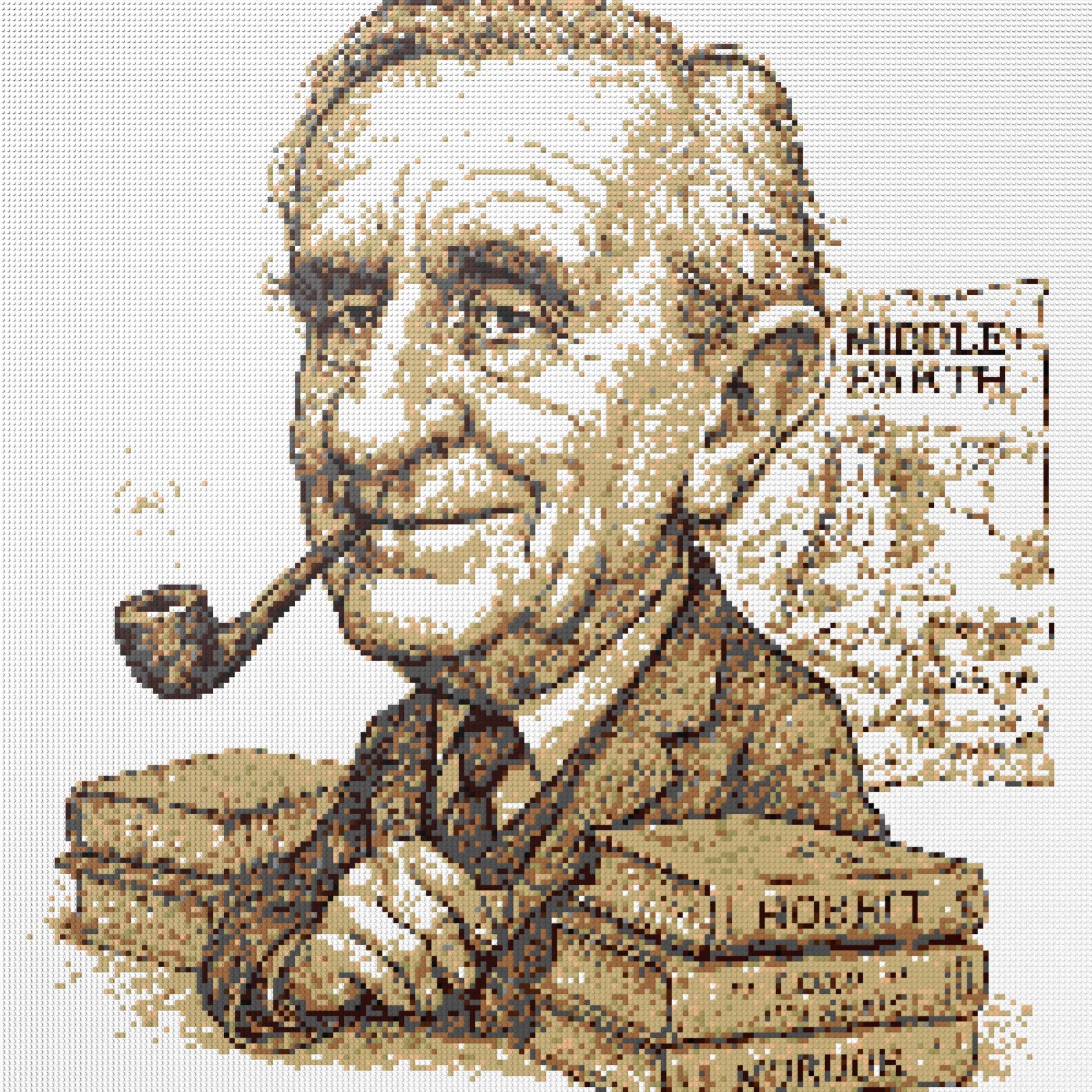 200*200studs, 160*160cm, 63*63inch