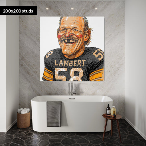 200*200studs, 160*160cm, 63*63inch