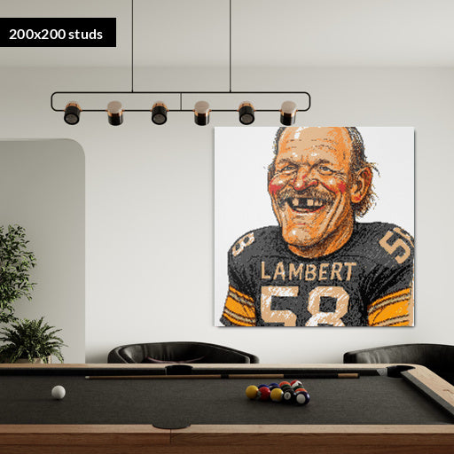 200*200studs, 160*160cm, 63*63inch