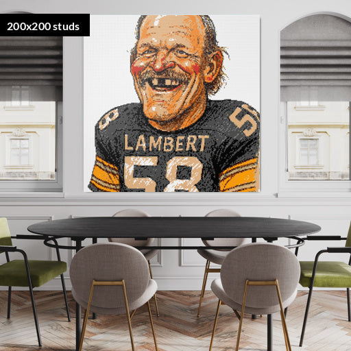 200*200studs, 160*160cm, 63*63inch