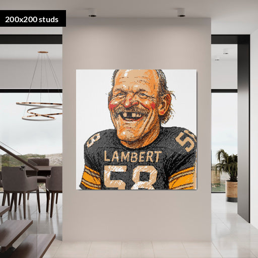 200*200studs, 160*160cm, 63*63inch