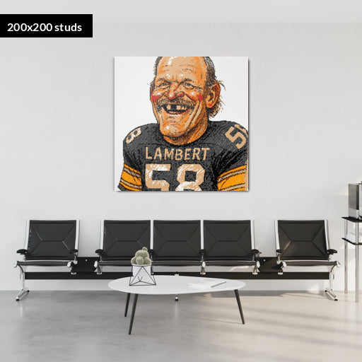 200*200studs, 160*160cm, 63*63inch