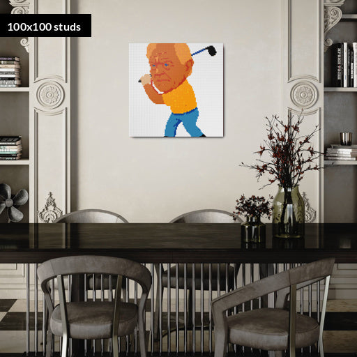 100*100studs, 80*80cm, 31,5*31,5inch