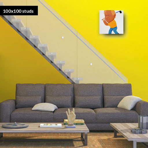 100*100studs, 80*80cm, 31,5*31,5inch