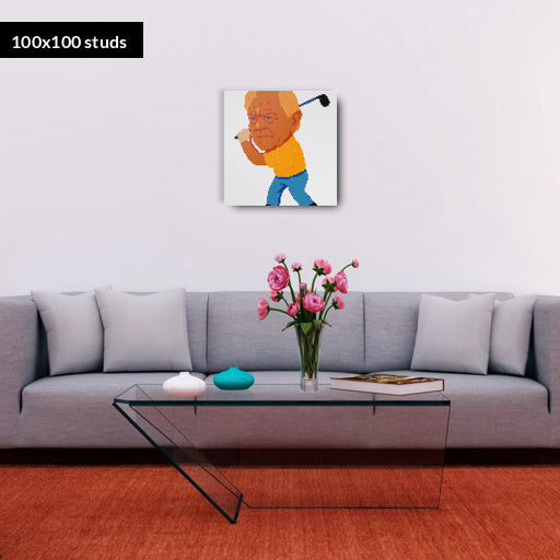100*100studs, 80*80cm, 31,5*31,5inch