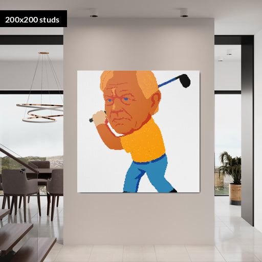 200*200studs, 160*160cm, 63*63inch