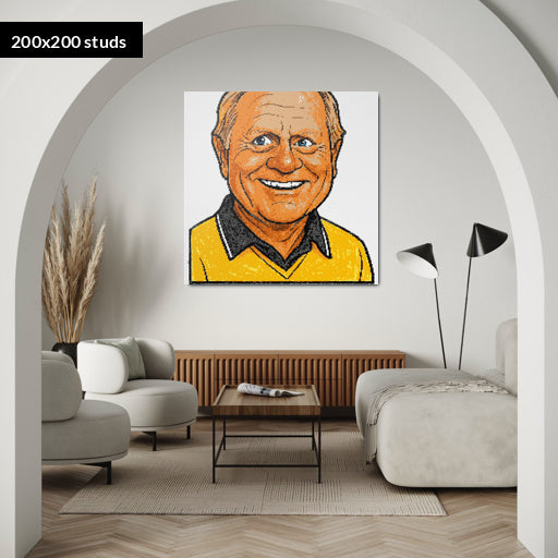 200*200studs, 160*160cm, 63*63inch