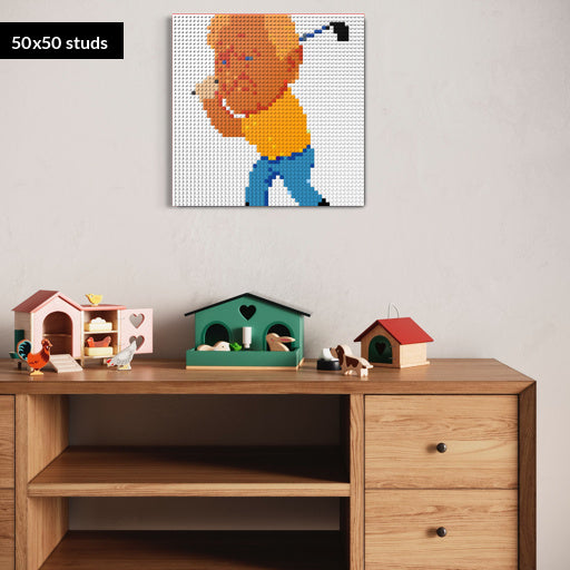 50*50studs, 40*40cm, 15,75*15,75inch