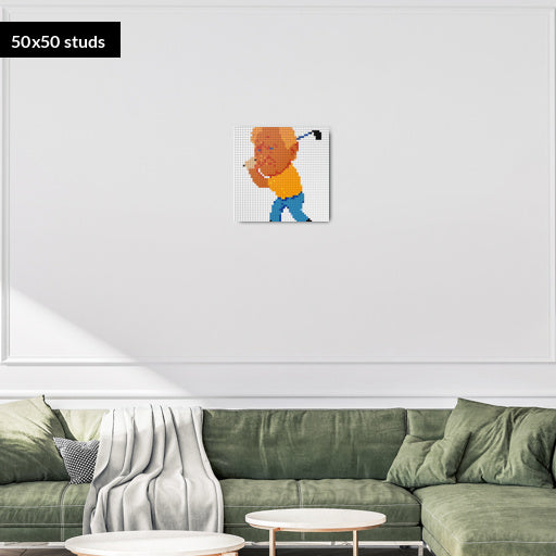 50*50studs, 40*40cm, 15,75*15,75inch