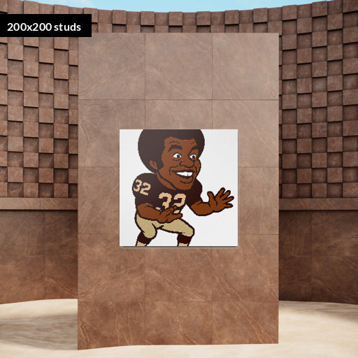 200*200studs, 160*160cm, 63*63inch