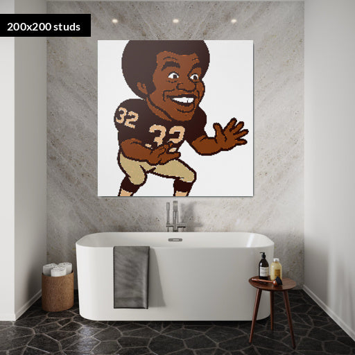 200*200studs, 160*160cm, 63*63inch