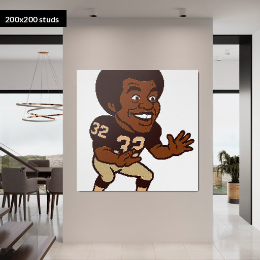 200*200studs, 160*160cm, 63*63inch