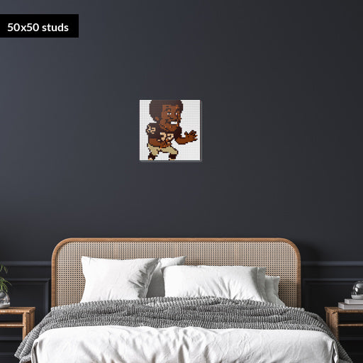 50*50studs, 40*40cm, 15,75*15,75inch