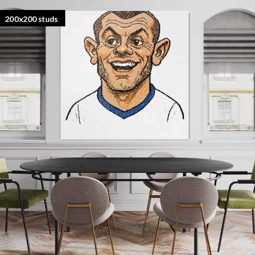 200*200studs, 160*160cm, 63*63inch