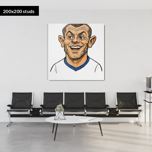 200*200studs, 160*160cm, 63*63inch