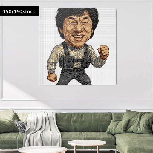 150*150studs, 120*120cm, 47,25*47,25inch