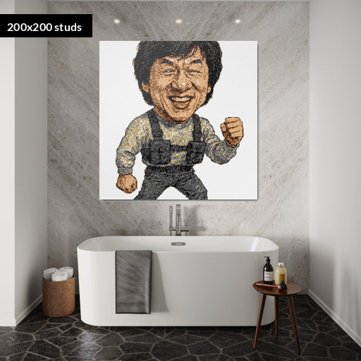 200*200studs, 160*160cm, 63*63inch